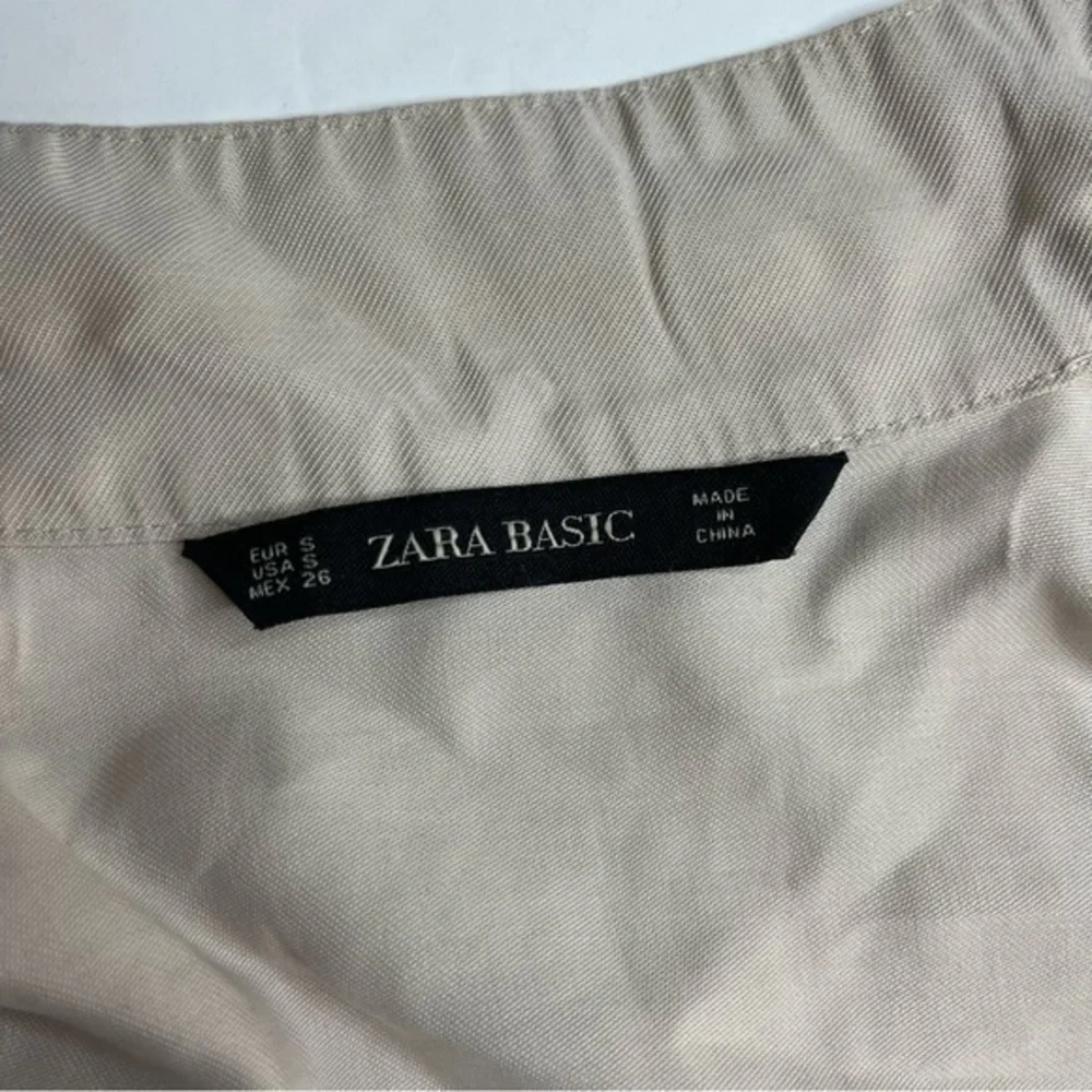 Zara‎ Open Front Drape Utility Cardigan Jacket S - Picture 2 of 4